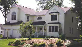 image of 2 story farmhouse plans with porch plan 3386