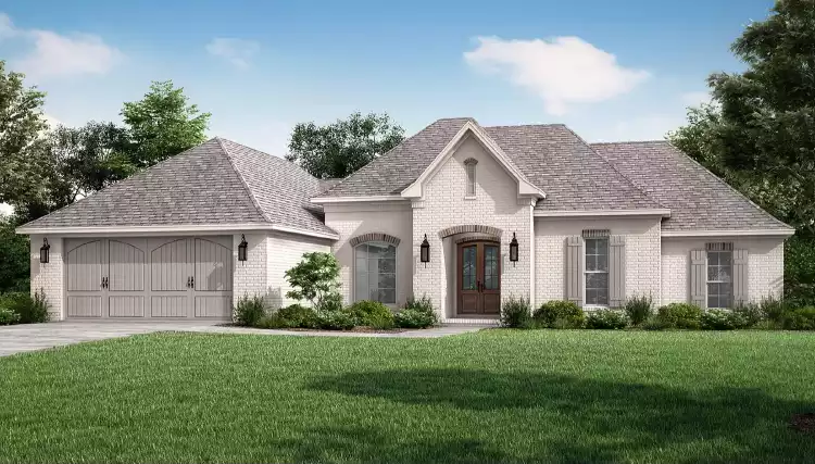 image of european house plan 10138