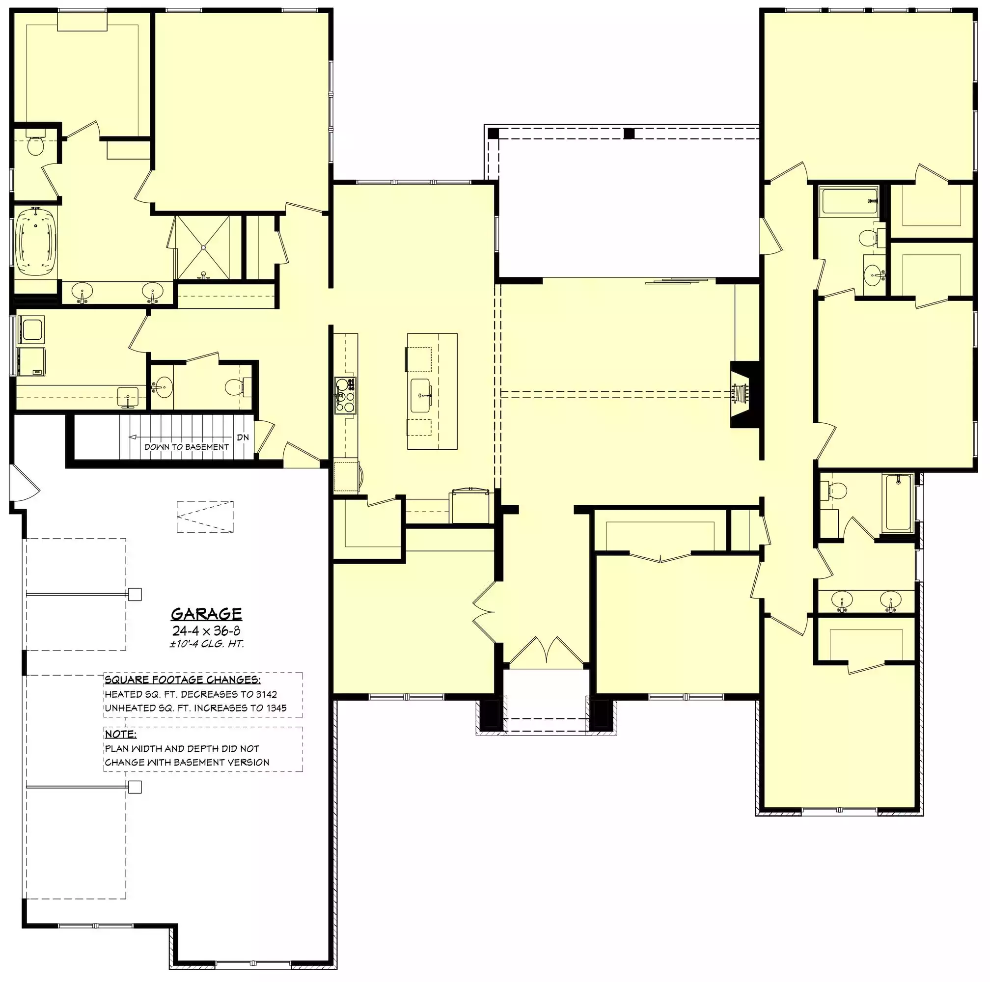 Basement Stair Location