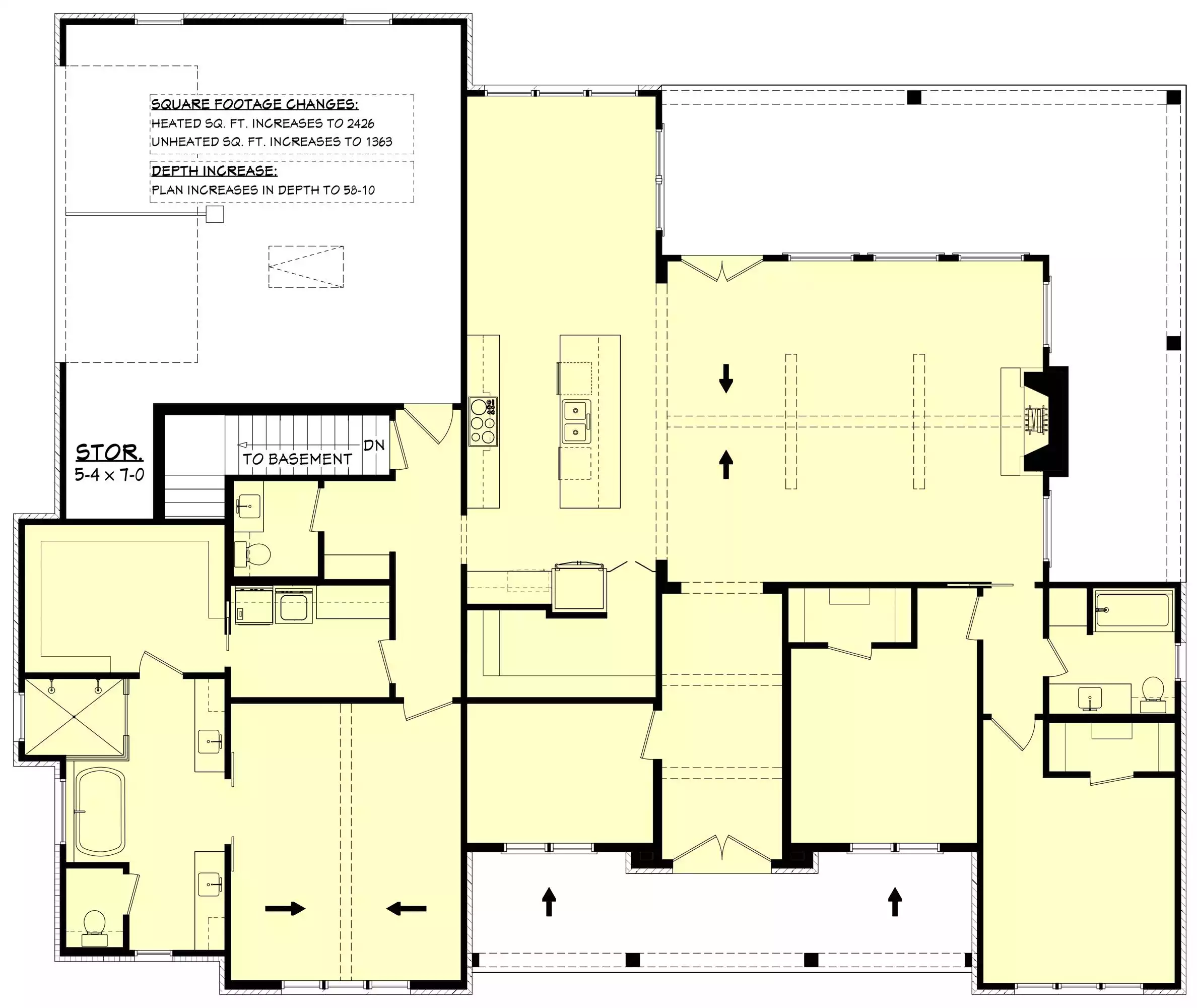 Basement Stair Location