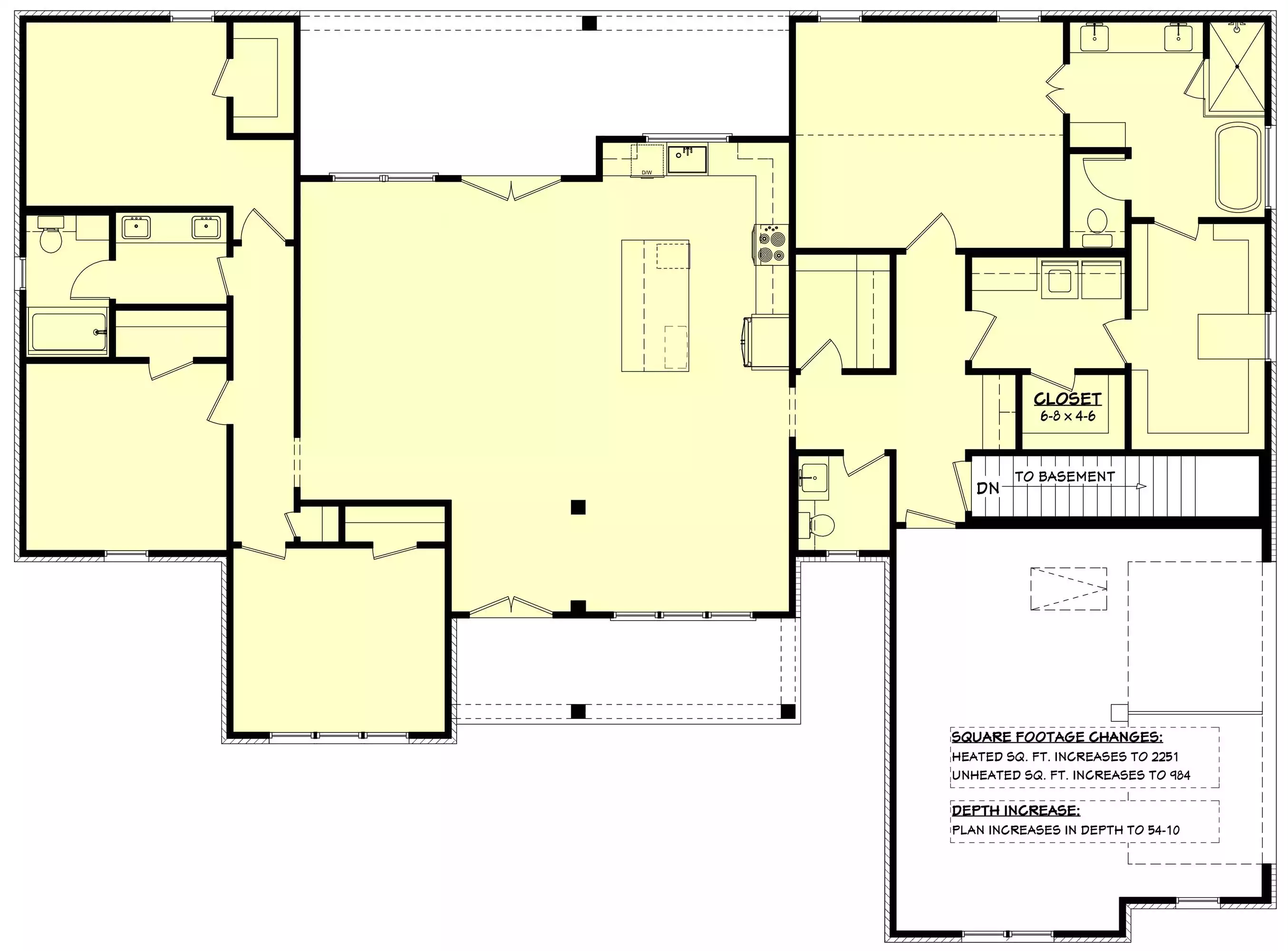 Basement Stair Location