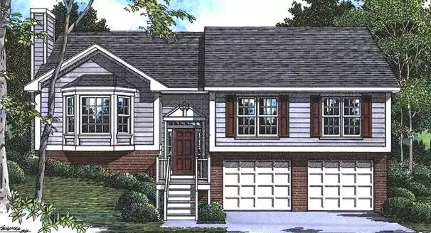 image of single story traditional house plan 1060