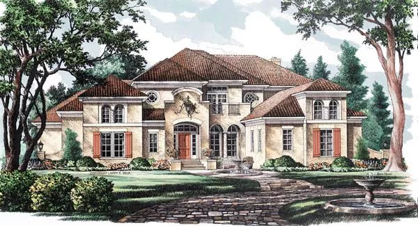 image of luxury house plan 8363