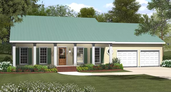 image of cottage house plan 8787