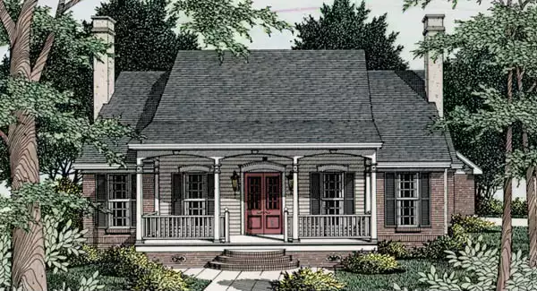 image of affordable home plan 3486