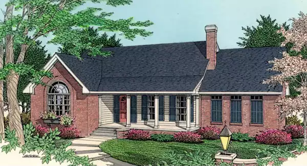 image of affordable home plan 3491