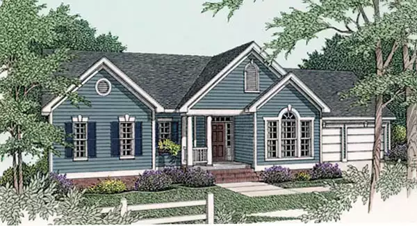 image of traditional house plan 3506