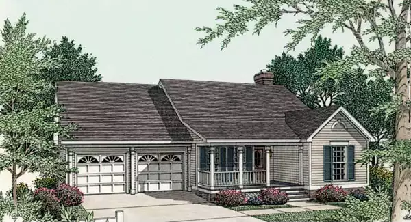 image of affordable home plan 3520