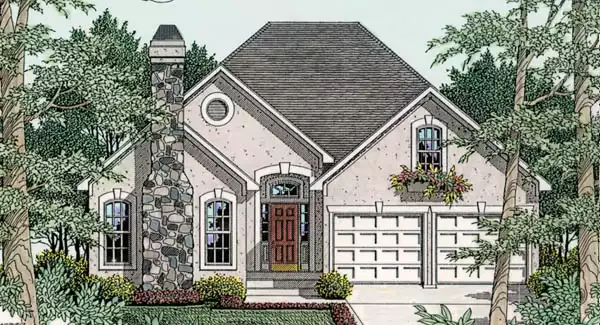 image of traditional house plan 3531