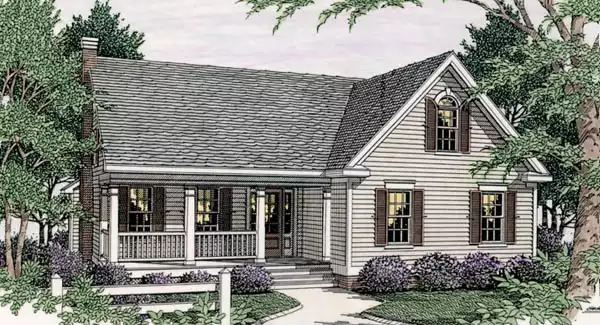 image of cottage house plan 3623