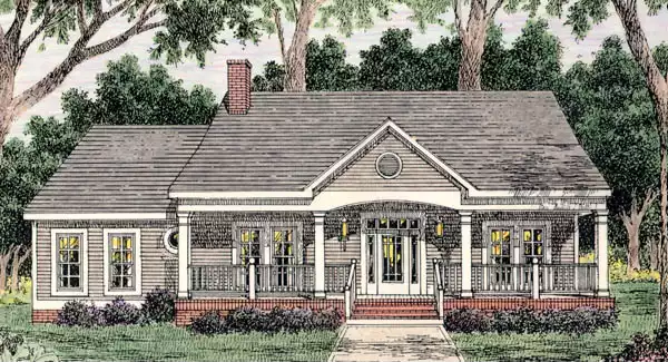 image of affordable cottage house plan 3642