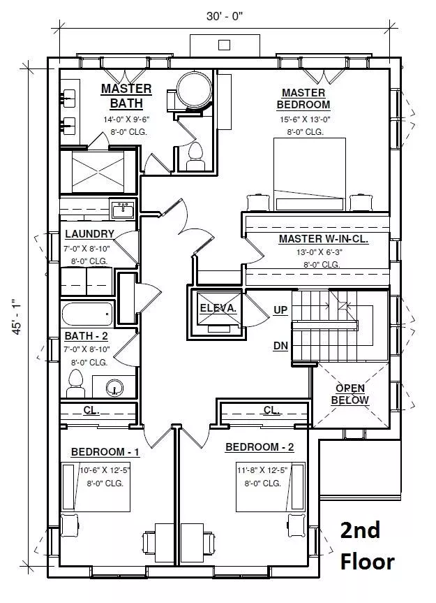 2nd Floor Plan