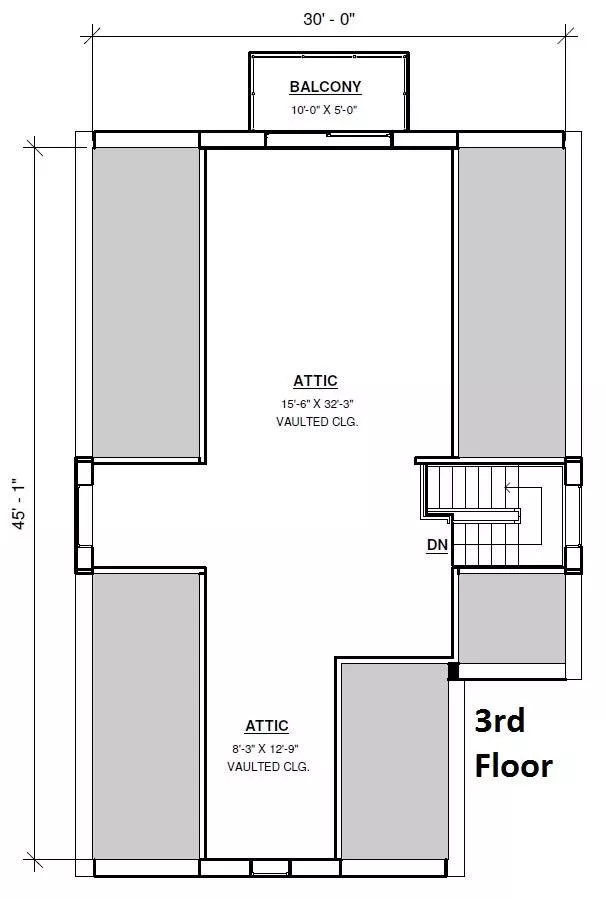 3rd Floor Plan