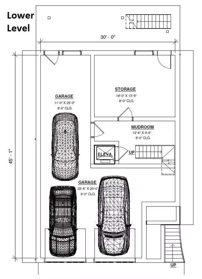 Lower Level Floor Plan