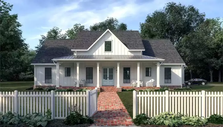 image of country house plan 2338