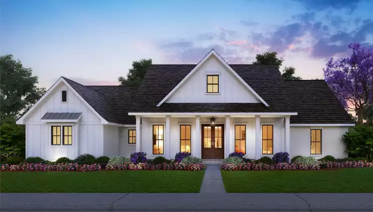 image of traditional house plan 4305