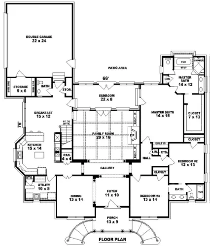 8158 - 3 Bedrooms and 2.5 Baths | The House Designers - 8158