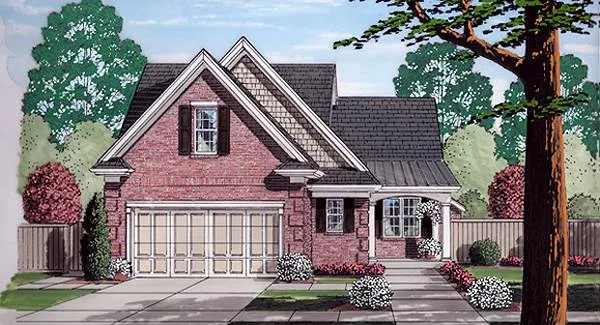 image of affordable country house plan 9102