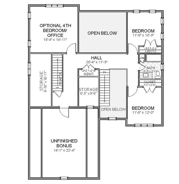 Whittlesey 5502 - 3 Bedrooms and 2.5 Baths | The House Designers - 5502