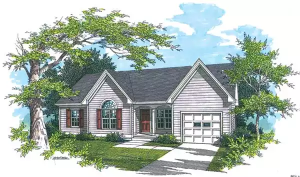 image of affordable cottage house plan 1014