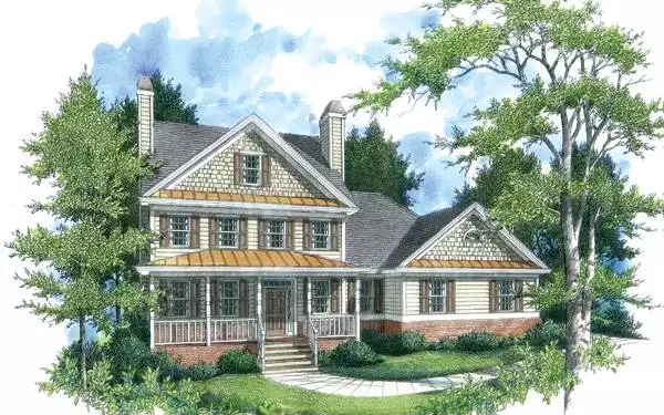 image of country house plan 7759