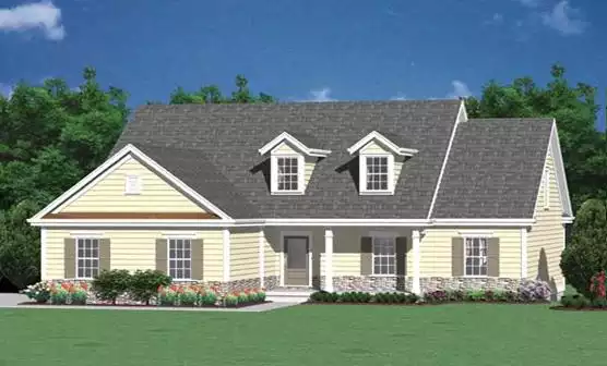 image of affordable home plan 3290