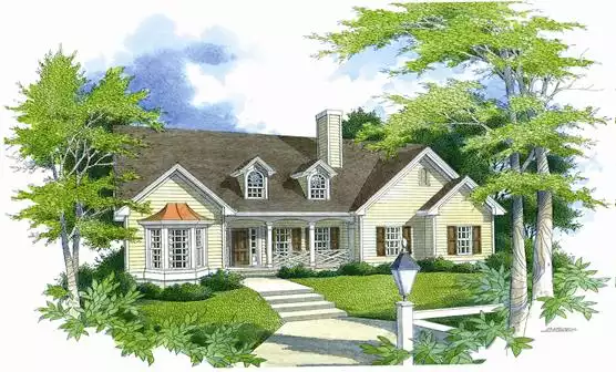 image of country house plan 3683