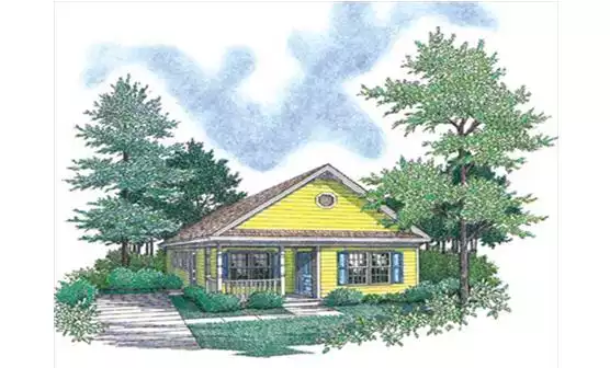 image of country house plan 7726