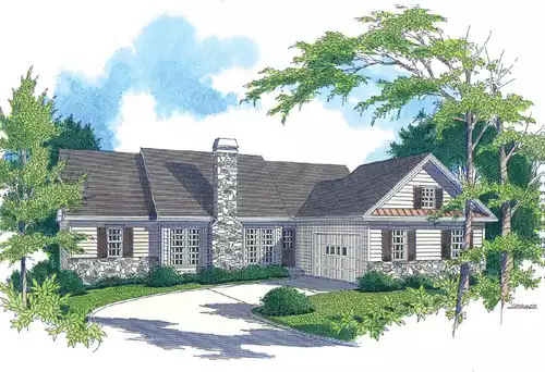 image of affordable country house plan 3296