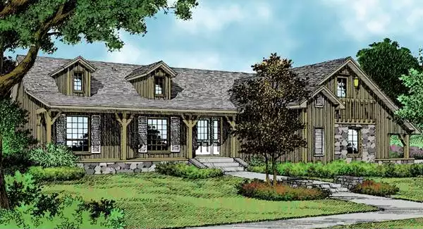 image of country house plan 3933