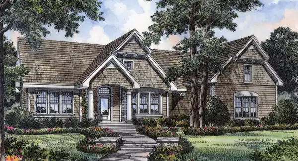 image of this old house plan 4176