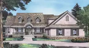 image of 2 story country house plan 4106