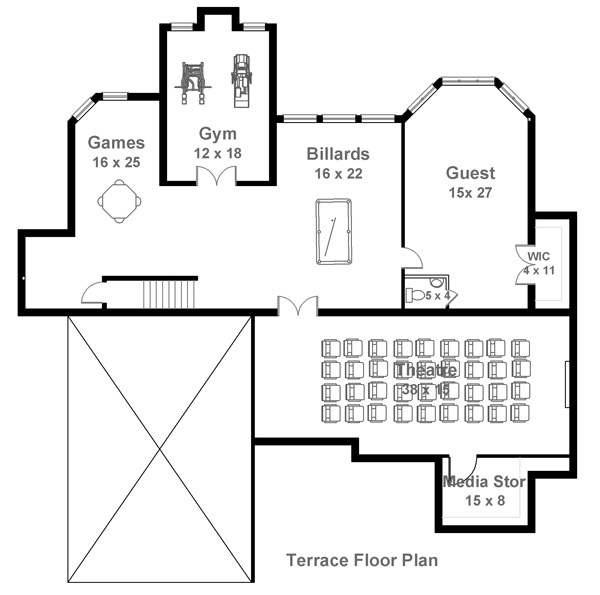 Haddington II 7972 - 4 Bedrooms and 3 Baths | The House Designers