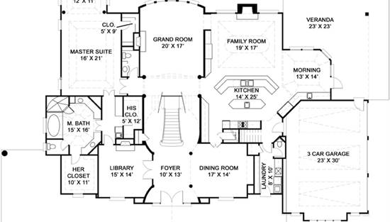 Broadstone 6161 - 5 Bedrooms and 5 Baths | The House Designers - 6161