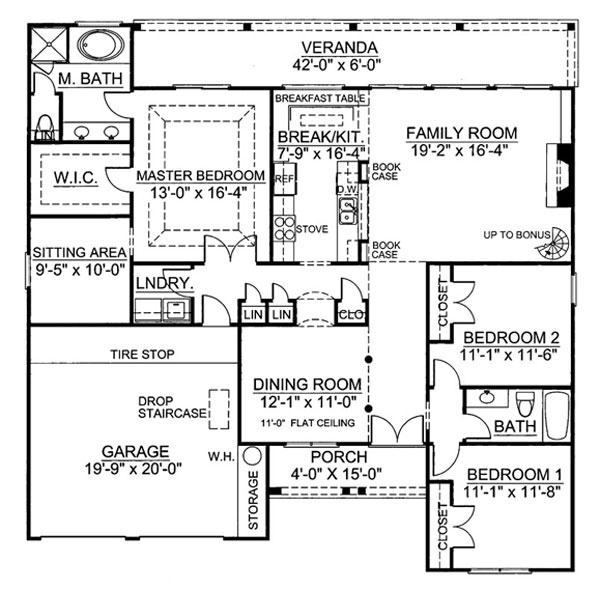 Allcott 7690 - 3 Bedrooms and 2.5 Baths | The House Designers - 7690