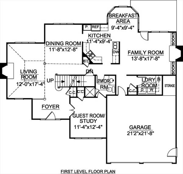 Kingscote 8016 - 4 Bedrooms and 2 Baths | The House Designers