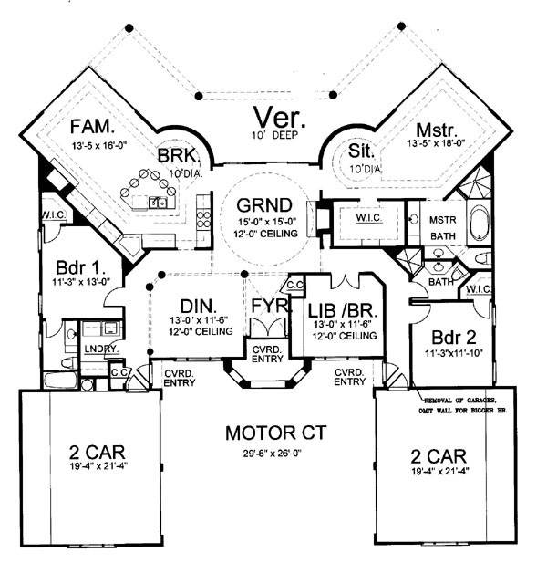 Dalmany 5961 3 Bedrooms And 3 5 Baths The House Designers 5961