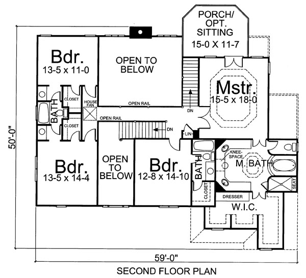 Storrington 7990 - 4 Bedrooms and 2.5 Baths | The House Designers