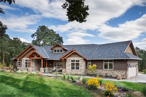 Large Open Concept Craftsman