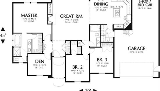 Stamford 2428 - 3 Bedrooms and 2.5 Baths | The House Designers - 2428