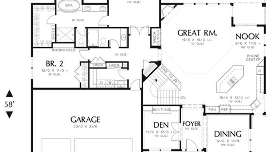 Medway 5883 - 4 Bedrooms and 4.5 Baths | The House Designers - 5883