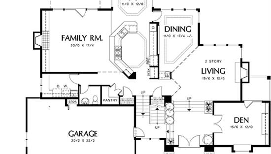 Wayland 2760 - 3 Bedrooms and 2 Baths | The House Designers - 2760