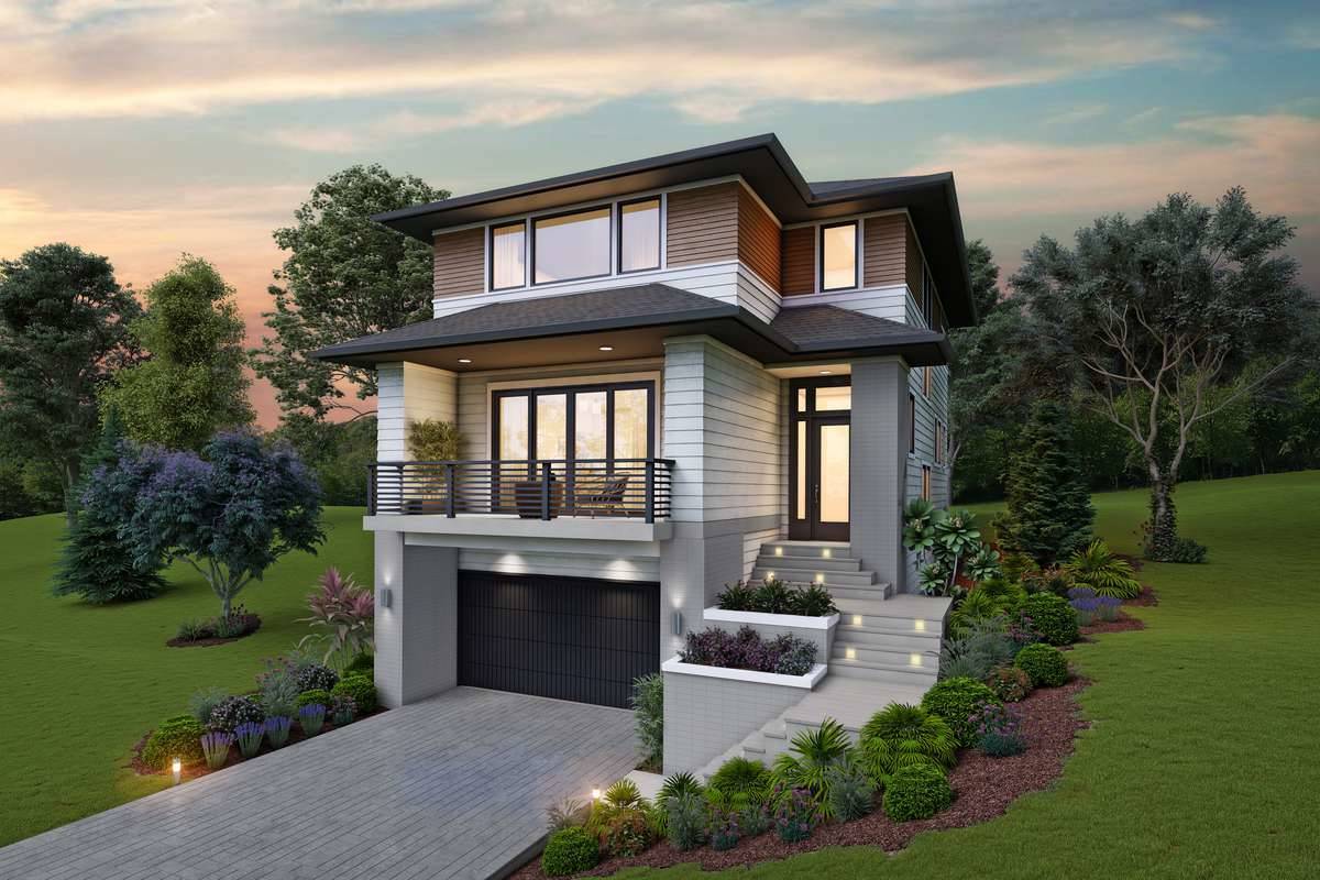 3 Story Contemporary House Plans Luxury 3 Story Contemporary Style House Plan 2060 The House