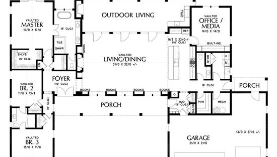 Fabulous Farmhouse Style House Plan 5505: Somerset - 5505