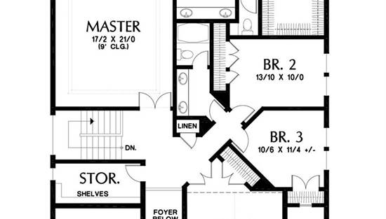 Craftsman Style House Plan 5580: Nashville - 5580