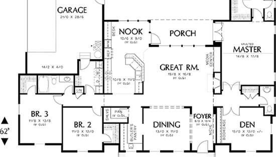 Shutesbury 4324 - 3 Bedrooms and 2 Baths | The House Designers - 4324