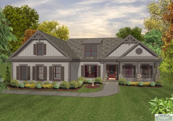 The Olde Forge 8448 - 3 Bedrooms and 2 Baths | The House Designers - 8448