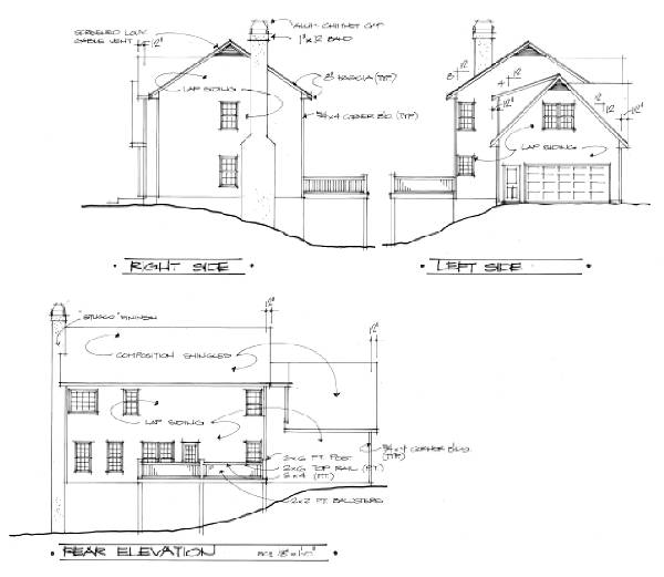 The Cleveland 6304 - 3 Bedrooms and 2.5 Baths | The House Designers - 6304