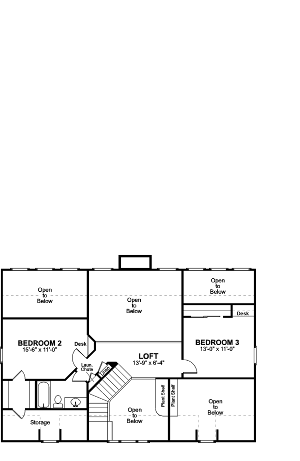 The Smithfield 6245 3 Bedrooms And 2 Baths The House Designers 6245