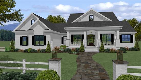 Ranch House Plans Easy To Customize From Thehousedesigners Com